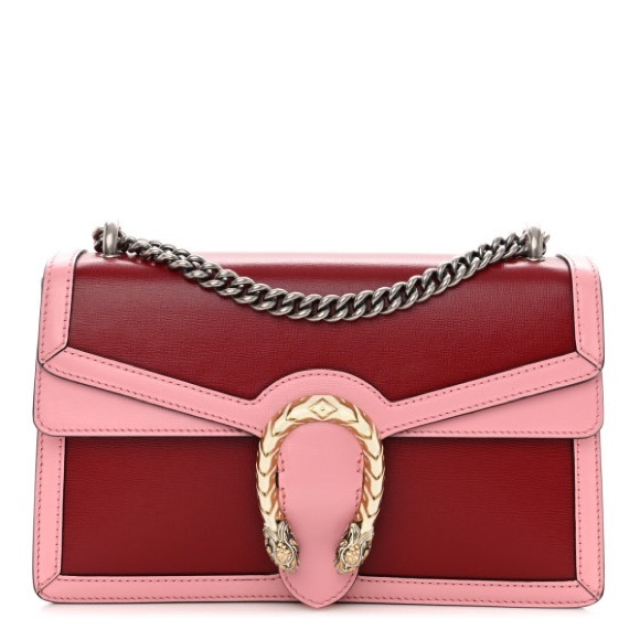 DIONYSUS GG SUPREME SUPER MINI BAG RED & PINK - Picture 3 of 17